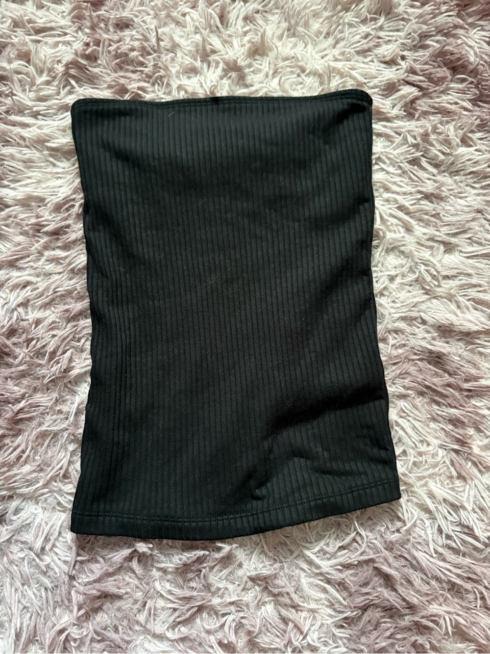 Old Navy Black Ribbed Mini Tube Top